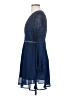 Shein 100% Polyester Blue Cocktail Dress Size S - photo 5