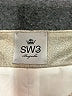 SW3 Bespoke 100% Polyester Metallic Silver Casual Skirt Size P (petite) - photo 4