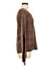 Sweater Project Brown Long Sleeve Top Size M - photo 4