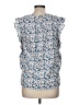 Tantrums 100% Polyester Blue Sleeveless Blouse Size M - photo 2