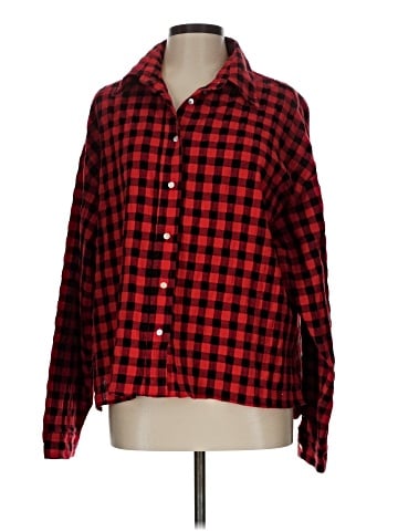 Glam Long Sleeve Button-Down Shirt (view 1)