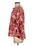 ee:some 100% Polyester Paisley Red 3/4 Sleeve Blouse Size S - photo 5