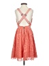 Alice + Olivia 100% Polyester Orange Cocktail Dress Size XS - photo 2
