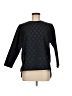 Madewell 100% Polyester Black Blue 3/4 Sleeve Top Size M - photo 1