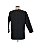 Madewell 100% Polyester Black Blue 3/4 Sleeve Top Size M - photo 2
