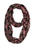 Berytos 100% Polyester Paisley Burgundy Black Scarf One size - photo 1