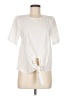 Aqua Ivory Short Sleeve Blouse Size M - photo 1