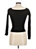 Major Label Group Black Long Sleeve Top Size M - photo 2