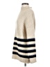 MNG Stripes Tan Turtleneck Sweater Size S - photo 5