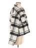 Love Tree 100% Polyester Plaid Ivory Jacket Size M - photo 4