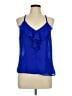 Charlotte Russe Blue Sleeveless Blouse Size L - photo 1