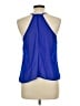 Charlotte Russe Blue Sleeveless Blouse Size L - photo 2
