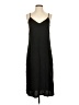 Splendid 100% Polyester Solid Black Casual Dress Size S - photo 1