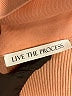 LIVE THE PROCESS Pink Short Sleeve Top Size M - photo 7