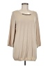 Susan Graver Tan 3/4 Sleeve Top Size M - photo 1