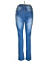 Bamboo Solid Blue Jeans Size 13 - photo 2