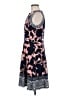 Adorne Print Blue Cocktail Dress Size 6 - photo 5