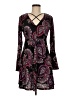 Madison Leigh Paisley Black Cocktail Dress Size 6 - photo 1