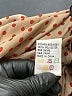 Dalia Collection 100% Polyester Polka Dots Orange Long Sleeve Blouse Size S - photo 8