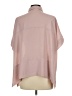 Wynne Layers 100% Polyester Color Block Pink Short Sleeve Blouse Size L - photo 2