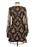 Xhilaration 100% Polyester Paisley Brown Cocktail Dress Size XS - photo 2