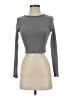JUNIE Gray Long Sleeve Turtleneck Size XXS (estimated) - photo 1