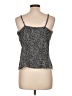Nine West 100% Polyester Black Sleeveless Top Size L - photo 2