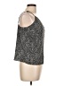 Nine West 100% Polyester Black Sleeveless Top Size L - photo 4
