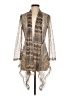 Chico's Brown Kimono Size Med (1) - photo 1
