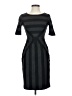 Maeve Stripes Black Cocktail Dress Size 2 - photo 1