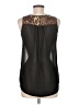 Ember 100% Polyester Brown Sleeveless Blouse Size M - photo 2