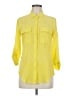MARCS 100% Silk Yellow Blouse Size 8 - photo 1