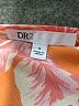 DR2 100% Polyester Orange Short Sleeve Blouse Size S - photo 7