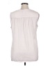 Vince Camuto 100% Polyester White Sleeveless Blouse Size XL - photo 2