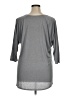Zelos Gray 3/4 Sleeve T-Shirt Size 1X - photo 2