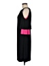 Chaps Color Block Black Cocktail Dress Size M - photo 5
