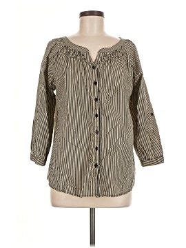 Harve Benard 3/4 Sleeve Button Down Shirt
