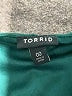 Torrid Green 3/4 Sleeve Top Size Med Plus (00) - photo 7