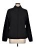 Pebble Beach 100% Polyester Solid Black Track Jacket Size L - photo 1
