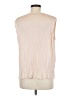 Vince. 100% Polyester Ivory Sleeveless Blouse Size M - photo 2