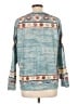 Unbranded Print Teal Pullover Sweater Size L - photo 2