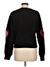 Main Strip Hearts Black Pullover Sweater Size M - photo 2