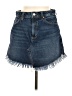 Bullhead 100% Cotton Blue Denim Skirt Size 28 waist - photo 1