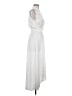 Elliatt 100% Polyester White Casual Dress Size M - photo 4