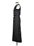 Evereve Stripes Black Casual Dress Size S - photo 5