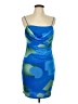 Shein Curve Graphic Blue Cocktail Dress Size 12 - photo 1