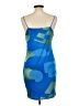 Shein Curve Graphic Blue Cocktail Dress Size 12 - photo 2