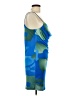Shein Curve Graphic Blue Cocktail Dress Size 12 - photo 4