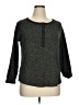 Terra & Sky 100% Polyester Green Pullover Sweater Size 1X - photo 1