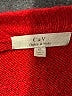 Chelsea & Violet Stars Red Pullover Sweater Size XL - photo 8